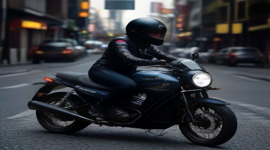 Carro avança placa "Pare" e atropela motociclista em Carmo do Paranaíba