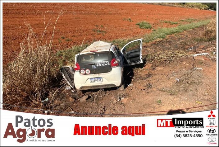 Colisão entre carro e caminhão na BR-365 deixa uma pessoa morta e duas feridas