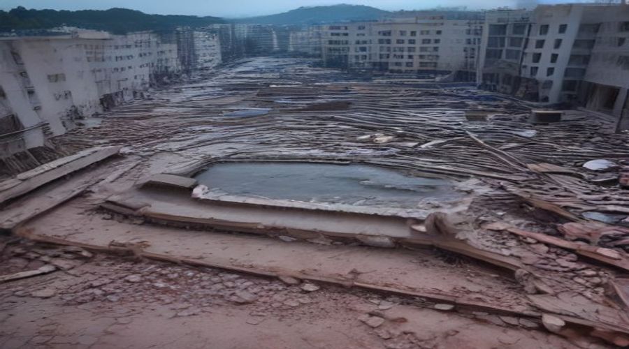 Incêndio destrói barracas e atinge construção em Romaria