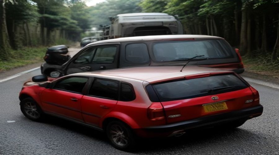 Motorista bate carro em poste e foge a pé em Patos de Minas