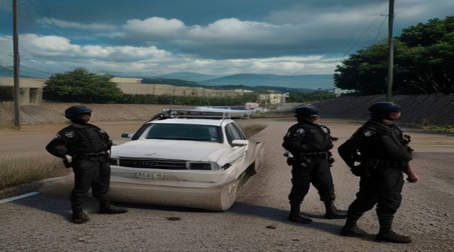 Policial se fere em acidente durante perseguição em Patos de Minas